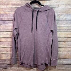 Under Armour thermal hoodie Excellent condition Size Large Mauve  I3